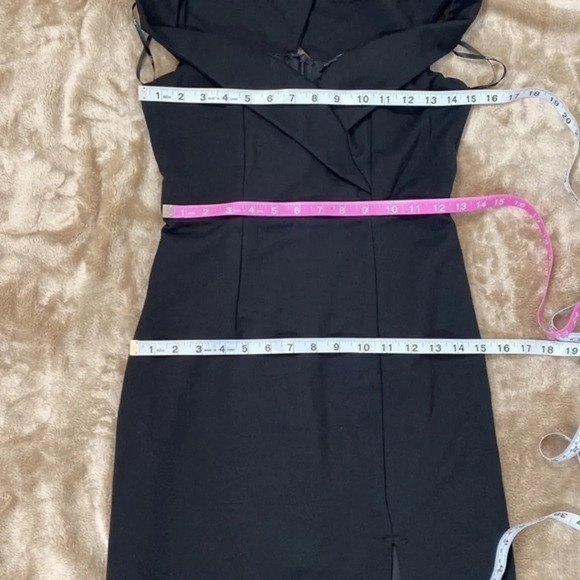 Lulu's Elegant Black Off-Shoulder Dress - Picture 6 of 10